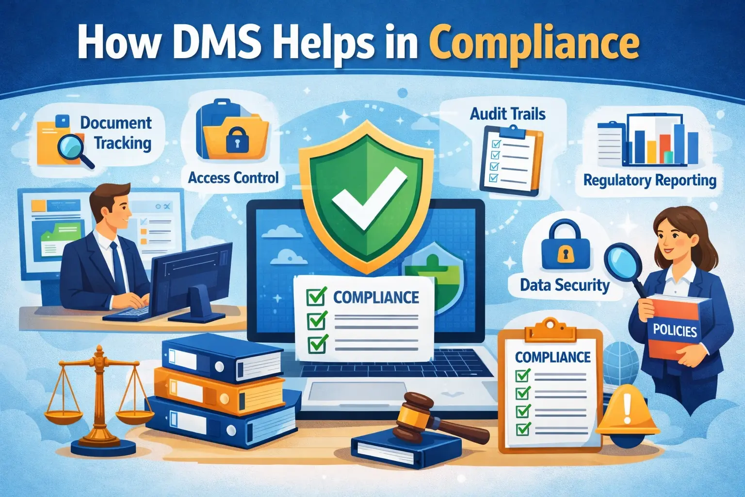 Document Management Software Help in Compliance