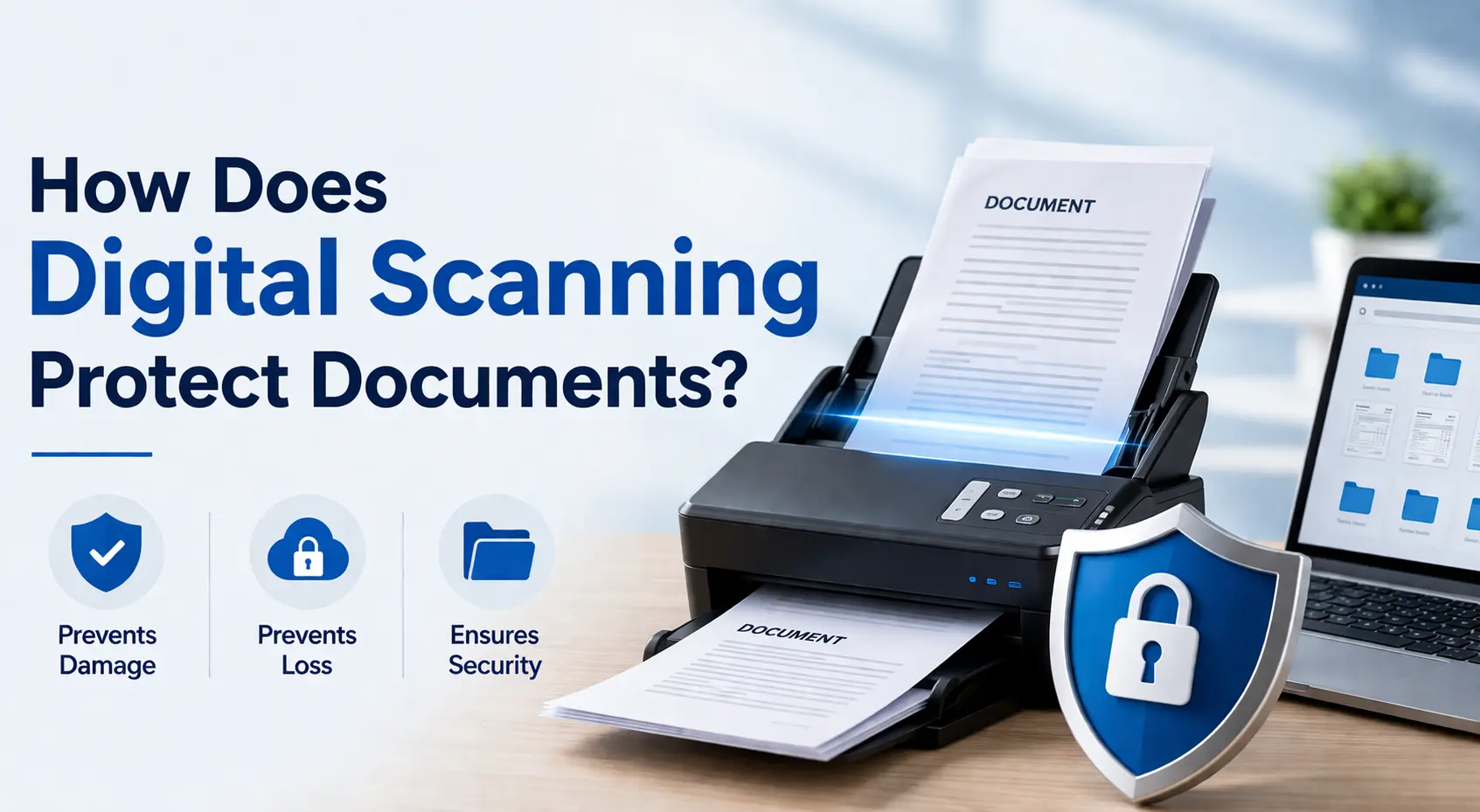 Digital scanning for document security